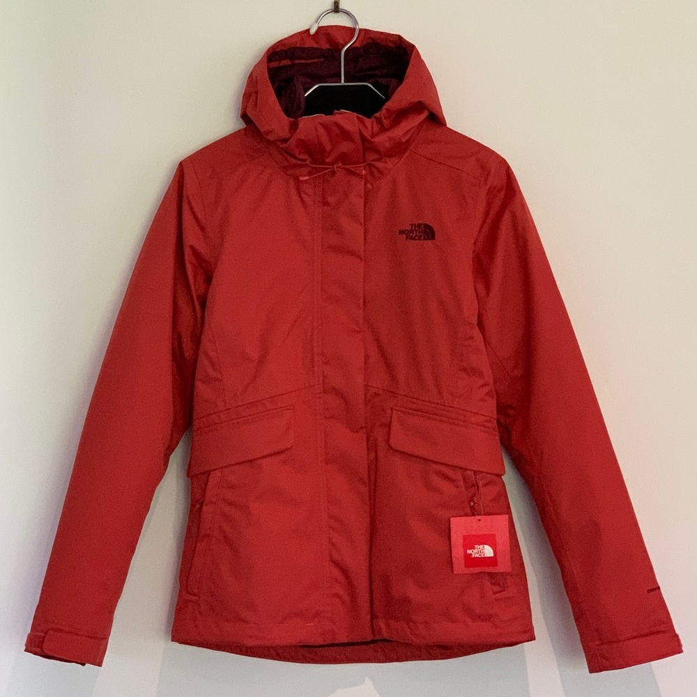 Woman The North face Monarch Triclimate 3-in-1 jacket In Sunbaked Red "XS"